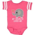 thumbnail image 3 of Inktastic My Abuelita Loves Me Boys or Girls Baby Bodysuit, 3 of 5