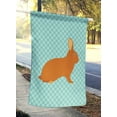 thumbnail image 2 of Caroline's Treasures BB8143CHF Drapeau de Maison en Toile à Carreaux Bleus Lapin Rex, 2 of 4