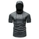thumbnail image 1 of pstuiky camisetas de hombre, Camiseta de manga corta con cuello redondo y estampado liso para hombre camisas casuales para hombre xxl, 1 of 8