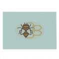 thumbnail image 2 of Honeycomb Cutting Board, Beekeeping Themed Composition Minimalist Illustration Hexagons, Decorative Tempered Glass Cutting and Serving Board, in 3 Sizes, by Ambesonne, 2 of 5