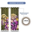 thumbnail image 3 of Anime Themed Curtains for Bedroom Drapes,JoJo's Bizarre Adventure Print Design Window Treatments Curtain Panel Set, 2-Panels, 42" W x 84" L, 3 of 8
