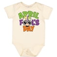thumbnail image 3 of Inktastic April Fools Day with Funny Face Replacing O Boys or Girls Baby Bodysuit, 3 of 5