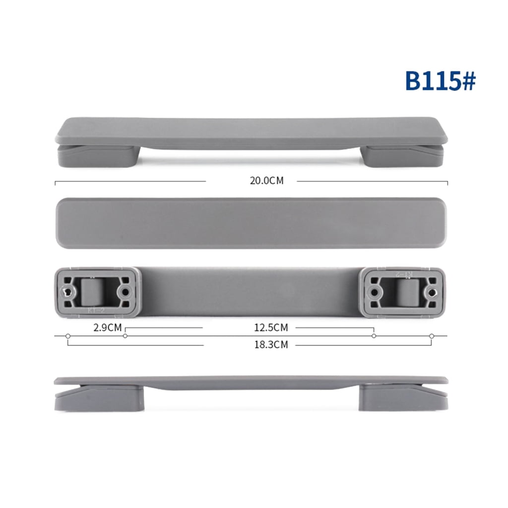 Luggage Handle Plastic Pull Handles Grip Replacement Parts for Travel