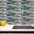 thumbnail image 4 of Kyusrd Summer Savings Tools Special Deal!Splicing Ceramic Tile Wall Sticker Bathroom Kitchen Self-adhesive Waterproof Wallpaper Wall Decoration PVC Wallpaper, 4 of 6