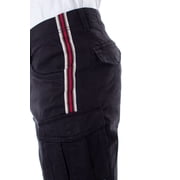 Jack & Jones BLACK Chop Stripe Cargo Shorts, US Medium
