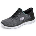 thumbnail image 1 of Skechers Summits para Mujer, Slip-Ins, Espuma Memory, Vegano, Talle 6 Ancho, 1 of 7