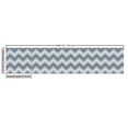 thumbnail image 2 of Grey Chevron Sofa Upholstery Fabric by the Yard, Blurry Abstract Zig Zags in Complex Fashion Waves Stripes Pattern, Decorative Fabric for DIY & Home Accents, 2 Yards, Blue Grey Slate Blue by Ambesonne, 2 of 4