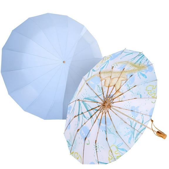 GASTROPOD Umbrellas for Rain,Wind Blocking Performance Umbrella for Women,Stable Frame Design Small Umbrella,Style1