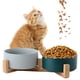 thumbnail image 5 of dobles para perros y gatos, juego de de agua y comida Gris Zulema Comedero para mascotas, 5 of 7