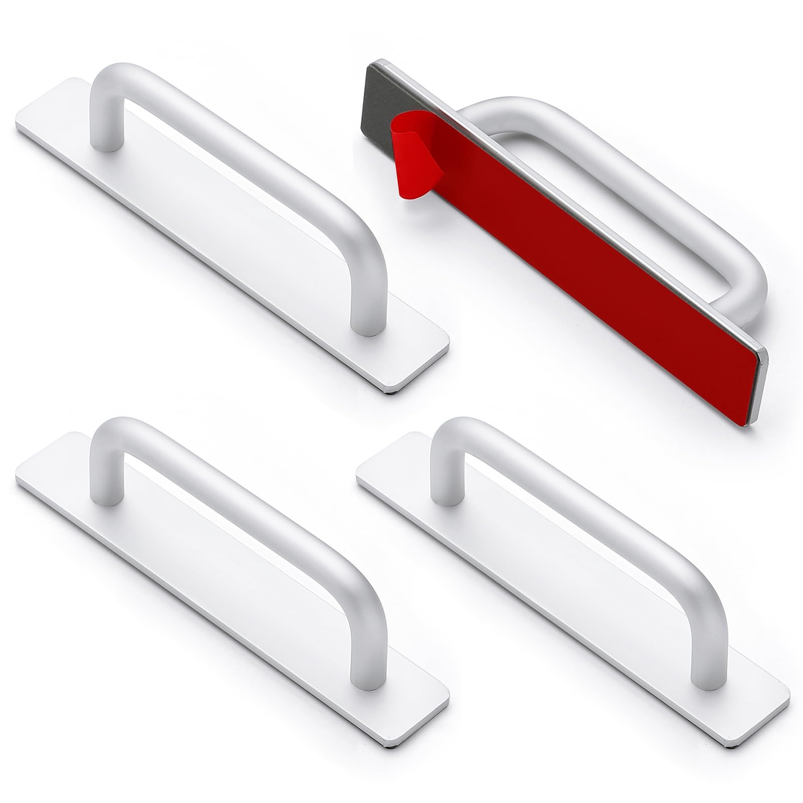 CherryHome Knobs Easy Install Handles No Drilling