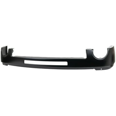 Bumper Compatible with GMC SIERRA 2007-2013 Impact Bar Powdercoated Black New Body Style