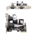thumbnail image 4 of Tarjeta PCI Express a puerto serie Bling Bling PCI-E dual con 2 puertos serie RS-232, 4 of 8
