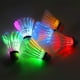 thumbnail image 4 of Volantes de bádminton LED para interiores y exteriores, iluminación LED para pájaros de bádminton, paquete de 6, 4 of 5