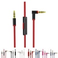 thumbnail image 2 of Cateissary Cable de audio para auriculares de 3,5 mm Cable auxiliar estéreo Cable de control Auriculares Cable auxiliar de ángulo Cables de audio/vídeo negro, 2 of 6