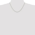 thumbnail image 3 of Diamond2Deal Collier Chaîne Spiga Ronde en Argent Sterling 925 1.5 mm pour Femmes 26 Pouces, 3 of 6