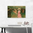 thumbnail image 2 of ARTCANVAS At the Moulin Rouge - The Dance 1891 Canvas Art Print by Henri De Toulouse-Lautrec - Size: 26" x 18" (1.50" Deep), 2 of 9