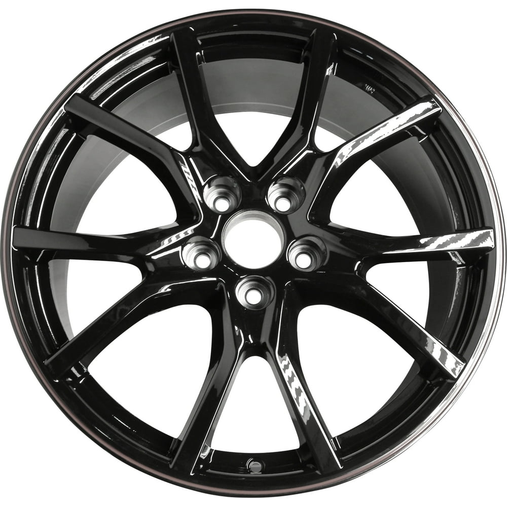 20 inch Aluminum Wheel Rim for Honda Civic 1720 5 Lug Black Walmart