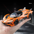 thumbnail image 3 of Boxed 1:32 Apollo, Lamborghini, Bugatti, Bentley, Alloy Sports Car Model, Multi-door Collection Ornaments-Week, 3 of 4