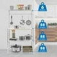 thumbnail image 3 of Mount-It! Kitchen Baker's Rack with Wood Table and Storage, 3 of 8