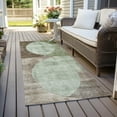 thumbnail image 6 of Addison Rugs Chantille Indoor/Outdoor Transitional Geometric Aloe Washable Runner Rug, 2'3" x 7'6", 6 of 6