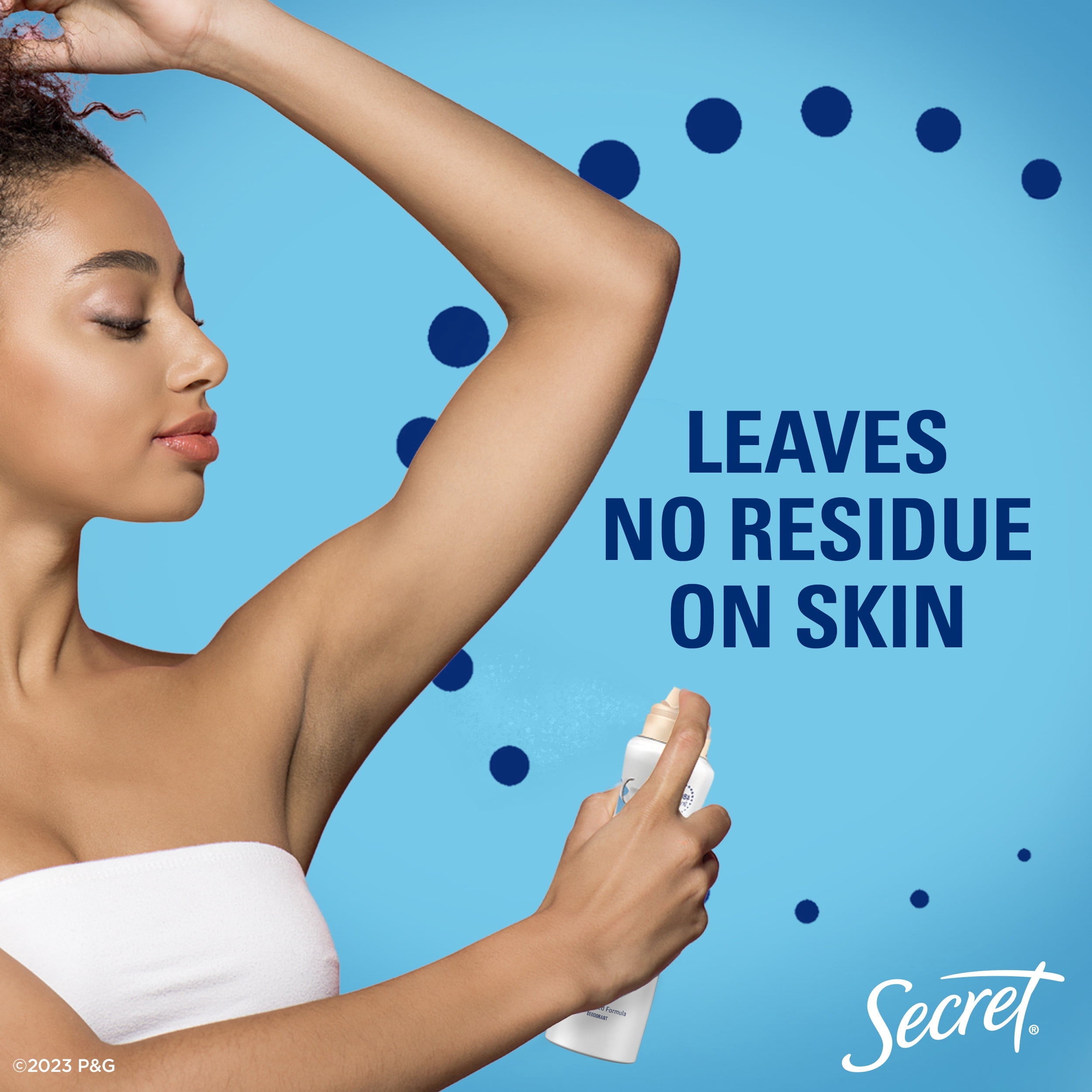 Secret Dry Spray Antiperspirant Deodorant for Women, Brown Sugar, 4.1oz.