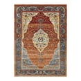 thumbnail image 3 of Unique Loom Baracoa Collection Area Rug - Miramar (10' x 13' 1" Rectangle Rust Red/Blue), 3 of 7