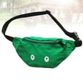 thumbnail image 2 of SHISUYAN 1Set Green Nylon Fanny Pack Waist Bag for Child with Storage Function Square Shape, 2 of 9
