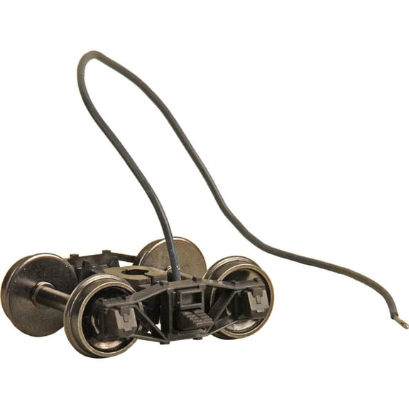 Kadee No. 593 HO Scale Electrical Pickup Caboose Trucks, Arch Bar, 1 Pair