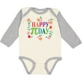 thumbnail image 3 of Inktastic Happy Pi Day Girls Girls Long Sleeve Baby Bodysuit, 3 of 5