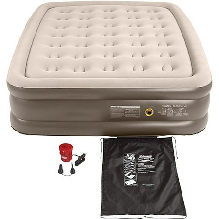 Queen Double High Airbed 120V Combo