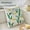 Cute chrysanthemum, variant on Tufted Floral Throw Pillow with PP Cotton Insert, Cute Embroidery Decor Cushion for Sofa Bed