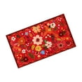 thumbnail image 2 of KER Retro Flowers Floormat Classic Flowers Design For Living Room Bedroom For Daily For Present, 2 of 6