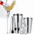 thumbnail image 4 of 10-delar cocktailset , barset, shaker 700ml - Rostfritt stål 700 silver, 4 of 5