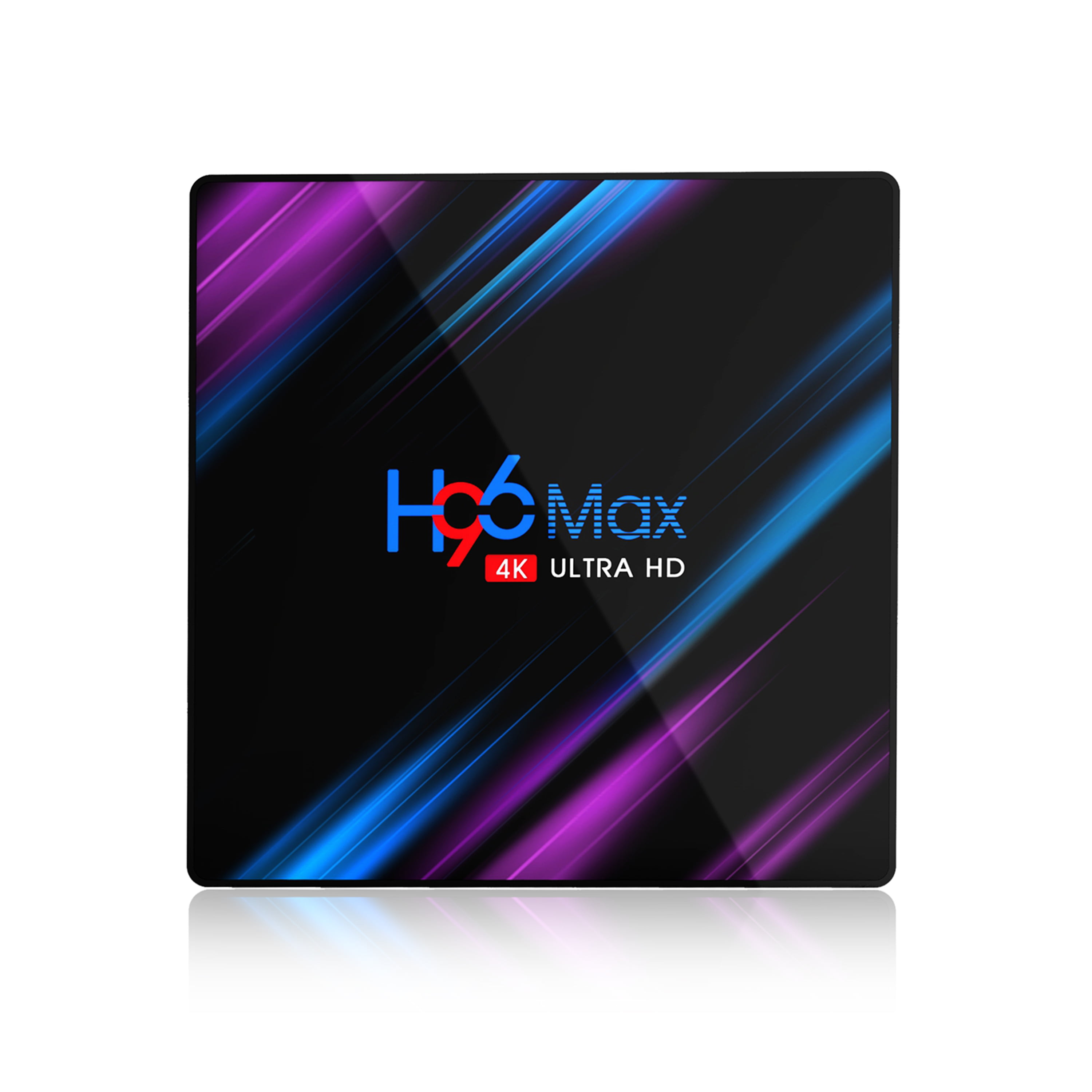 H96 Max 3318 Smart TV Box 4G+64G Android9.0 Wi-Fi Quad-Core 1080P 4K Medien 