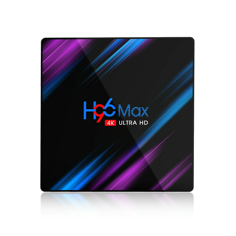 H96 MAX RK3318 2GB RAM 16GB ROM Android 10.0 USB3.0 5G WIFI Smart TV Box  Support HD Netflix 4K  