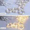 thumbnail image 3 of JOLLY Bedroom String Lights Girls Room Decor Curtain Lights Fairy Wall String Lights 200L LED for Bunk Beds Ceiling Indoor Wedding Party Christmas Multicolor, 3 of 6