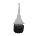 thumbnail image 1 of Digital Calendar Clock, 9 Ringtones Eiffel Tower 3D Lamp with Base for Office for Bedroom, 1 of 7
