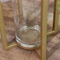 thumbnail image 6 of Efavormart 11" Gold Metal Cross Bar Decorative Lantern Candle Holder, Iron Geometric Centerpiece, 6 of 11