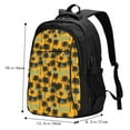 thumbnail image 5 of Balery Hawaii Palms Print USB Charging Backpack for Men and Women - Water-Resistant, Anti-Theft Laptop Backpack with USB Port for Travel, Work, School, and College, 5 of 7