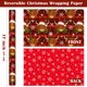 thumbnail image 2 of Papel de regalo WRAPAHOLIC Highland Cow reversible 43 x 10 m, 2 of 7