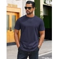 thumbnail image 3 of COOFANDY Tshirts Shirts for Men 100% Cotton Big and Tall Tee Shirts Crew Neck Short Sleeve, 3 of 6