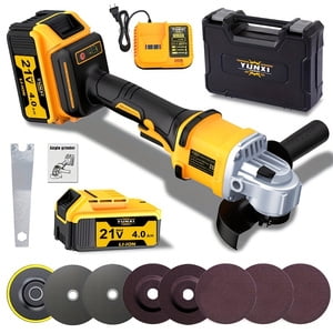 The 2025 brand new rechargeable angle grinder, cordless polishing machine, comes with ion batteries, a fast charger