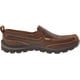 thumbnail image 3 of Skechers Superior-Gains 63697 Moc Toe Slip-On para hombre, color marrón oscuro, 3 of 4