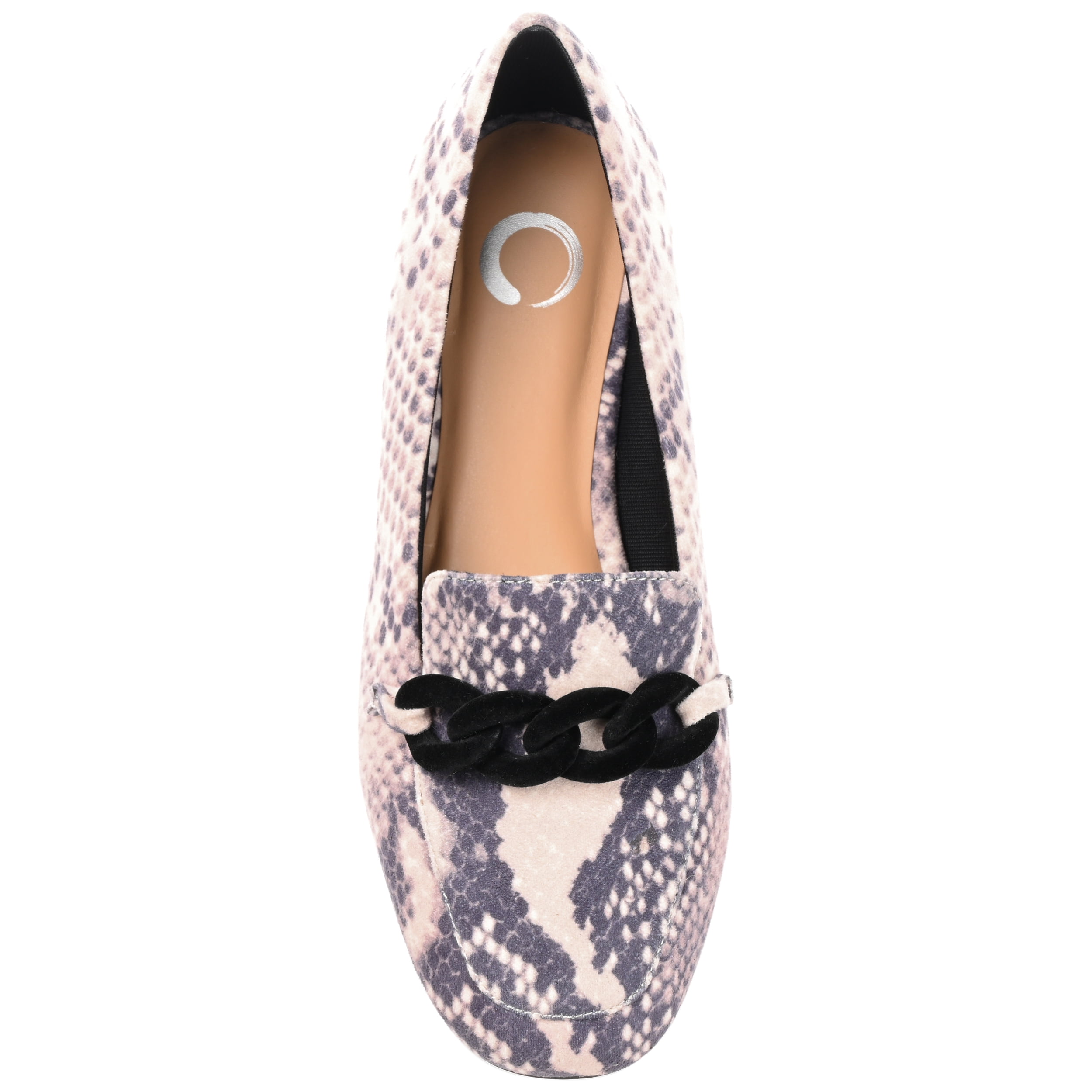 Journee Womens Cordell Slip On Square Toe Loafer Dress Flats, Widths Available