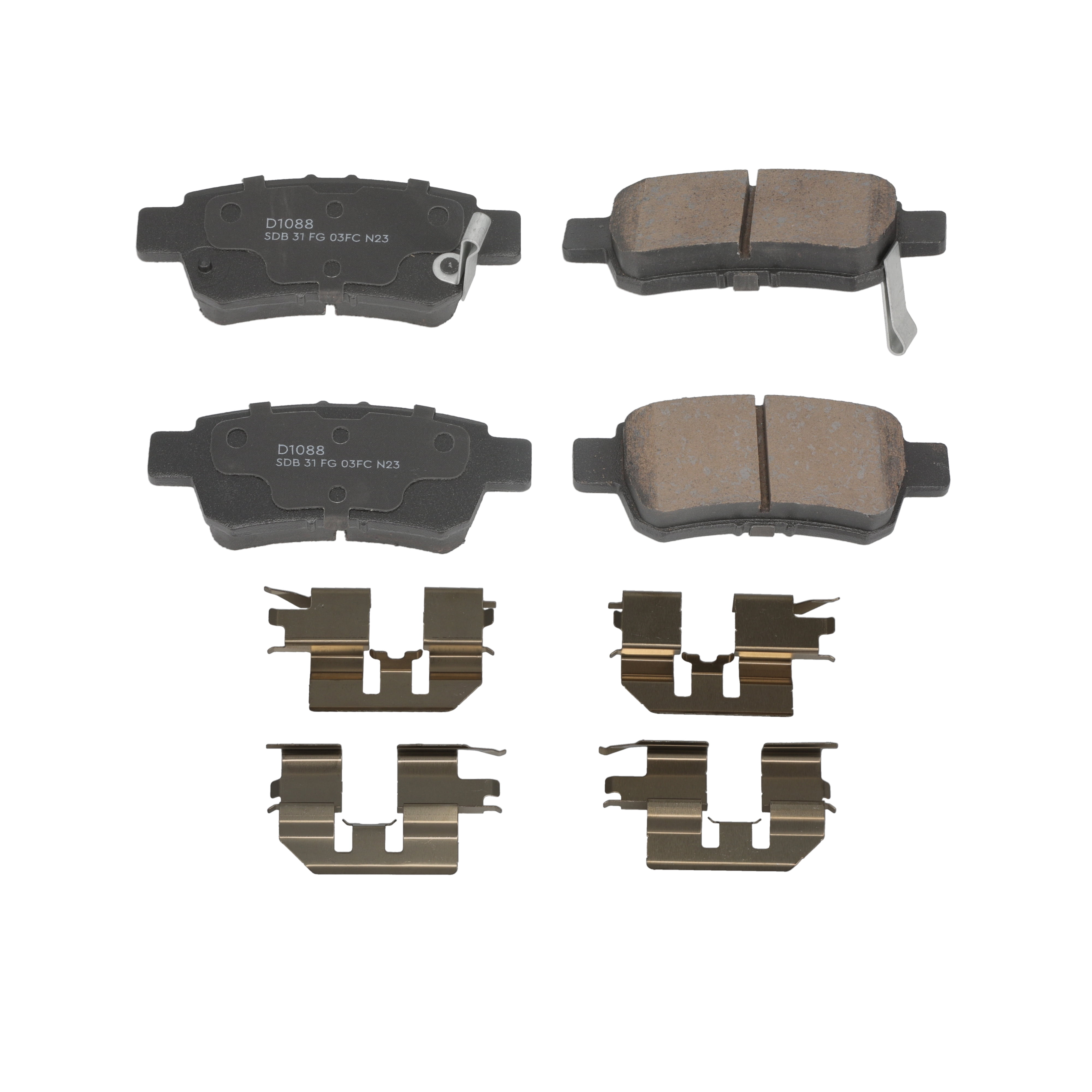 Winstop Brake Pad Set, Rear WS.1088.0.C, Honda Odyssey 2010-2005