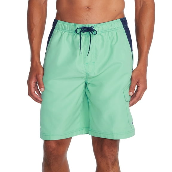 Speedo Mens Regular fit Swim Trunks Swimwear Small Green