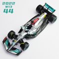 thumbnail image 2 of Bburago-coche de carreras modelo Mercedes Benz AMG, escala 1:43, F1 Team Driver, coches de Fórmula, juguete estático 2022 W13 W12 W10 #44 #77 Fivean unisex, 2 of 2