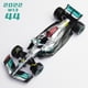 thumbnail image 2 of Bburago-coche de carreras modelo Mercedes Benz AMG, escala 1:43, F1 Team Driver, coches de Fórmula, juguete estático 2022 W13 W12 W10 #44 #77 Fivean unisex, 2 of 2