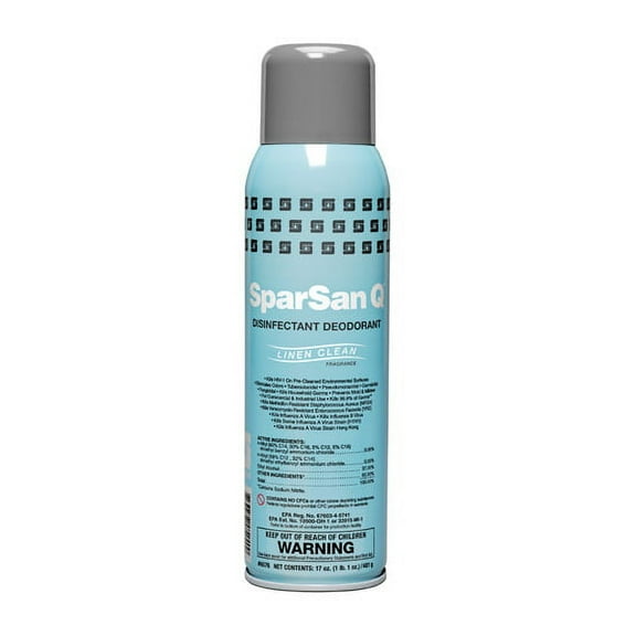 Sparsan Q Disinfectant Deodorant Linen Clean (12/20Oz)