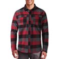 thumbnail image 1 of Ma Croix Mens Casual Plaid Flannel Button Up Long Sleeve Collared Shirt, 1 of 7